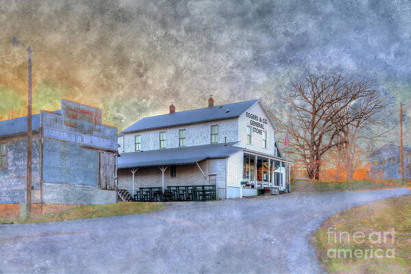 General Store Poster featuring the photograph Eggers and Company General Store by Larry Braun