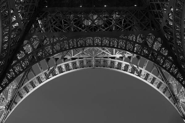 Eiffel Poster featuring the photograph Eiffel Arches by Andrew Soundarajan