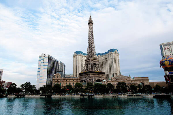 Paris Casino Poster featuring the photograph Eiffel Tower in Vegas by Rich S