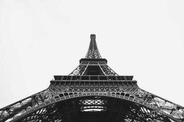Photography Poster featuring the photograph Eiffel Tower Perspective by MGL Meiklejohn Graphics Licensing