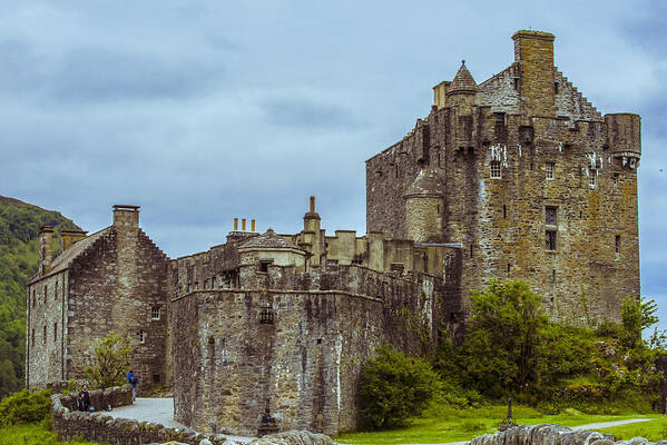 Building Poster featuring the photograph Eilean Donan Castle II by Steven Ainsworth