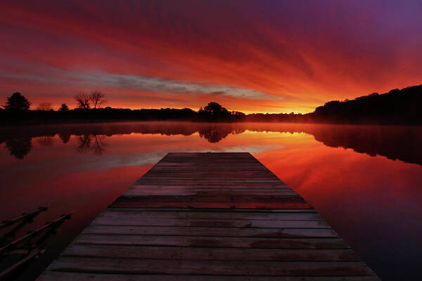 Lake Poster featuring the photograph Endless Possibilities #1 by Rob Blair