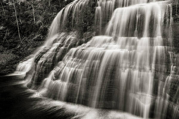 New York Poster featuring the photograph Lower Falls #3 by Stephen Stookey