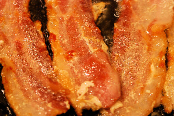 Bacon Poster featuring the photograph Everything's Better With Bacon by Michael Merry