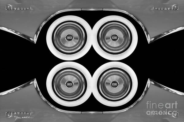 Marc Nader Photo Art; Marc Nader Fine Art Photography; Print On Demand; Canvas Prints; Acrylic Prints; Metal Prints; Car Poster featuring the photograph Eyes Of The Buick by Marc Nader