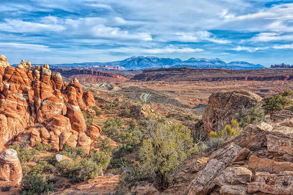 Landscape Poster featuring the photograph Far Horizon by John M Bailey