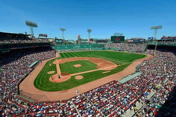 Mark Whitt Poster featuring the photograph Fenway Park - Boston Red Sox by Mark Whitt