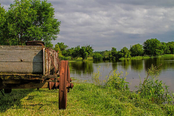 Wagon Poster featuring the photograph Final Stop by Alana Thrower