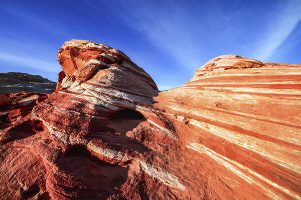 Fire Wave Poster featuring the photograph Fire Wave by Chad Dutson