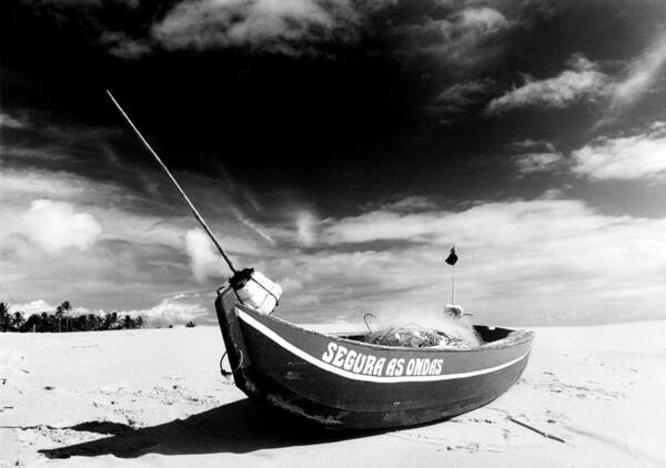 Fisherman Poster featuring the photograph Fisherman Boat by Amarildo Correa