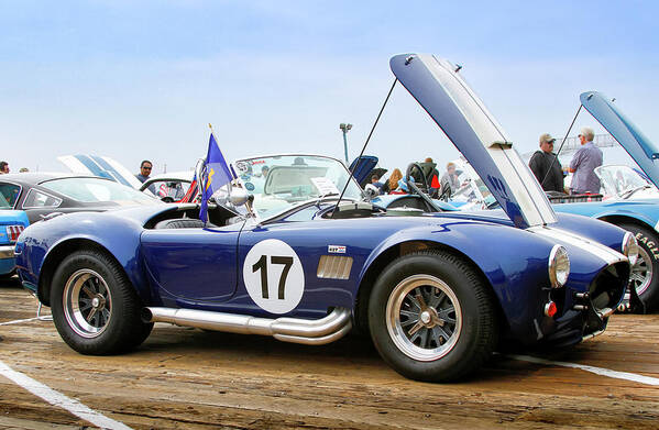 Ford Poster featuring the photograph Ford AC Cobra 17 by Gene Parks