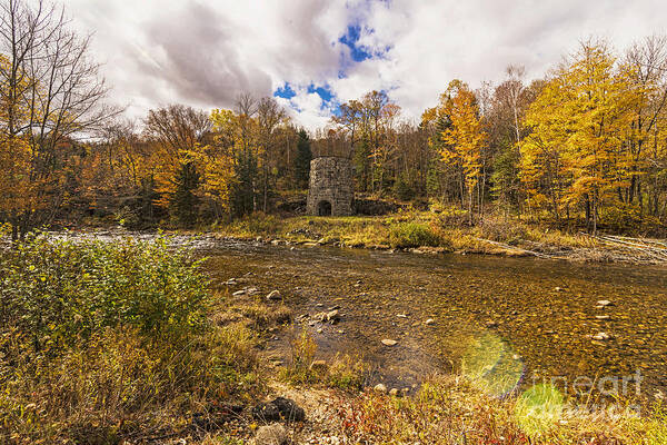 Fall Poster featuring the photograph Franconia Iron Works by Anthony Baatz