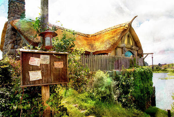 Hobbits Poster featuring the photograph Gathering Place by Kathryn McBride