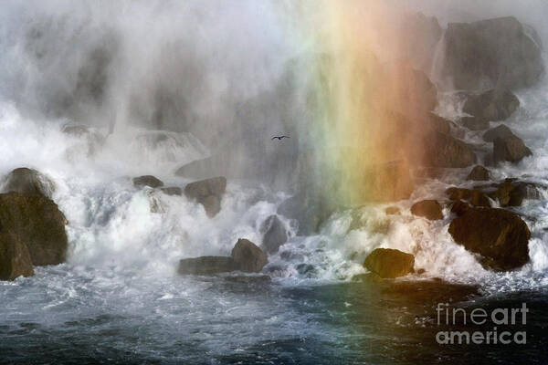 Waterfall Poster featuring the photograph Genesis Series II by Jan Piller
