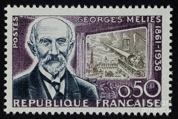 19th Century Poster featuring the photograph Georges Melies (1861-1938) by Granger