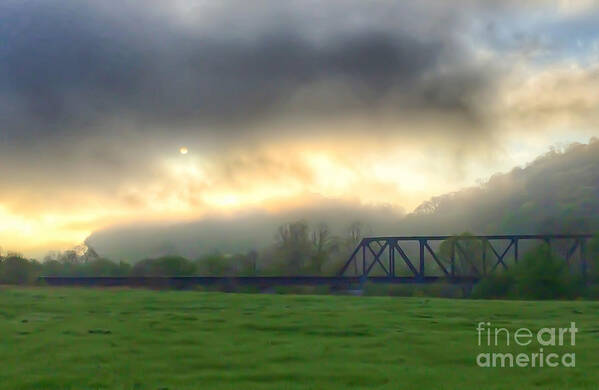 Giles County Virginia Poster featuring the photograph Giles County Morning by Kerri Farley