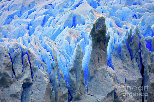 Glacier Poster featuring the photograph Glacier IV by Bernardo Galmarini