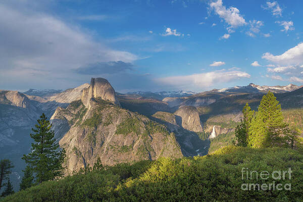 Yosemite Valley Poster featuring the photograph Glacier Point Amphitheater by Michael Ver Sprill