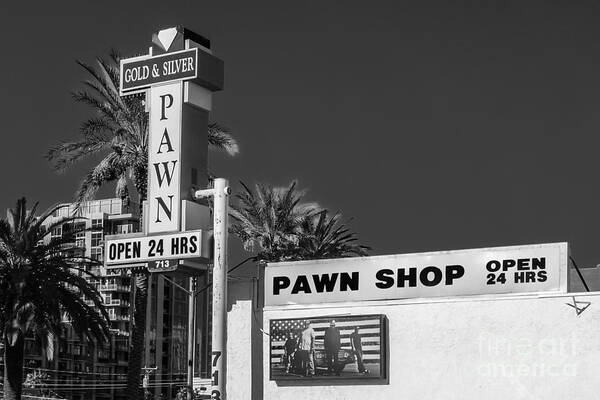 pawn Stars Poster featuring the photograph Gold and Silver Pawn Shop by Anthony Sacco