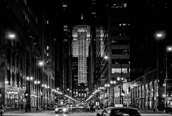 Chicago Board Of Trade Poster featuring the photograph Gotham by John Roach