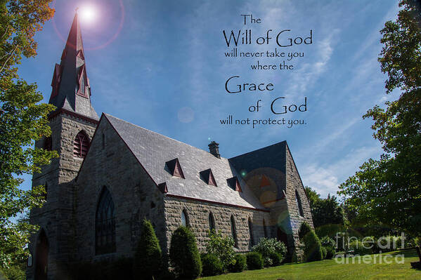 New Poster featuring the photograph Grace of God by Deborah Klubertanz