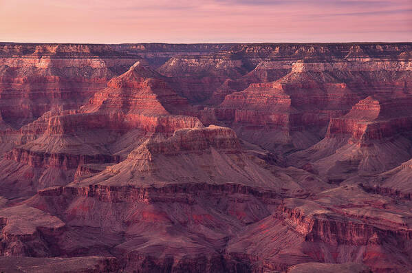 Grand Canyon National Park Poster featuring the photograph Grand Canyon Dusk 2 by Greg Nyquist