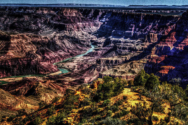 Arizona Poster featuring the photograph Grand Canyon Views No. 3 by Roger Passman