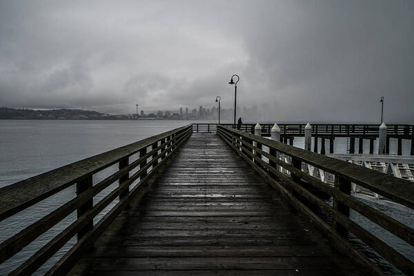 Seattle Poster featuring the photograph Gray Days In West Seattle by Matt McDonald