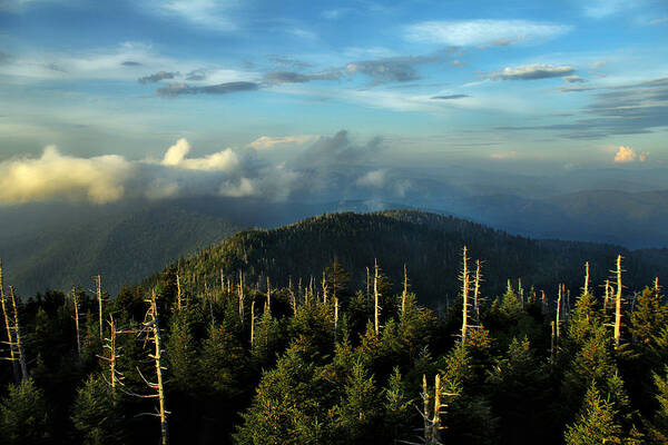 Great Smokies Poster featuring the photograph Great Smokies by Jessica Brawley