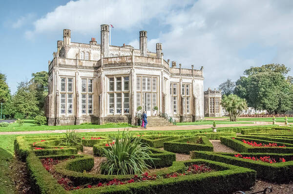 Highcliffe Castle And Gardens Poster featuring the photograph Highcliffe Castle and Gardens by Phyllis Taylor