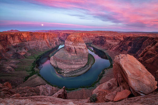 2016 Poster featuring the photograph Horseshoe Bend by Alex Mironyuk