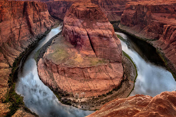 Horseshoe Bend Poster featuring the photograph Horseshoe Bend by Claudia Abbott