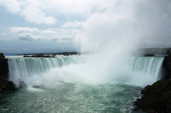 Niagara Falls Poster featuring the photograph Horseshoe Falls by Mary Capriole