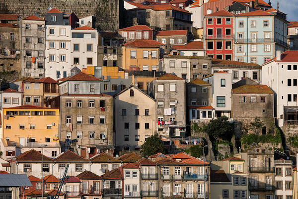 Porto Poster featuring the photograph Houses of Porto in Portugal by Artur Bogacki