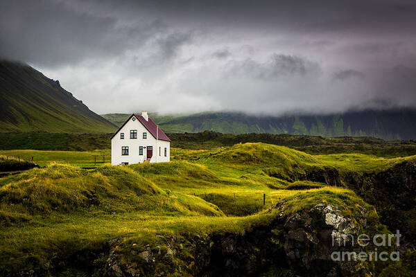 Iceland Poster featuring the photograph Iceland Scene by Patti Schulze