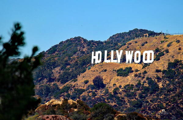 Hollywood Poster featuring the photograph Iconic Hollywood Sign by Russ Harris