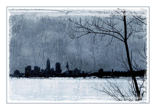 Ice Poster featuring the photograph Icy Cleveland by Ken Krolikowski