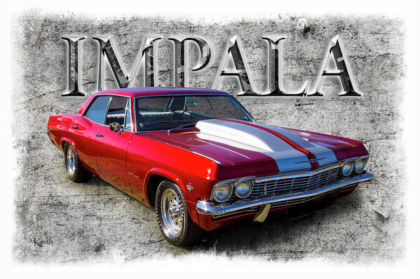 Car Poster featuring the photograph Impala by Keith Hawley