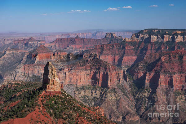North Rim Poster featuring the photograph Imperial Point Late Afternoon by Jeff Hubbard