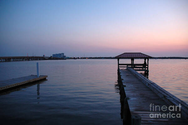 Sunset Poster featuring the photograph Indian River Sunset by Kathi Shotwell