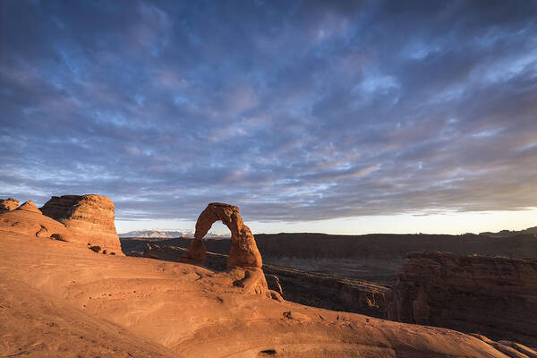 Arches Poster featuring the photograph Isolated Arch by Jon Glaser