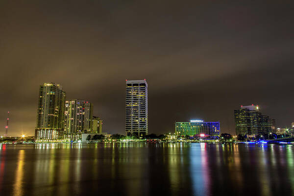 Jacksonville Poster featuring the photograph Jacksonville Landing by Kenny Thomas