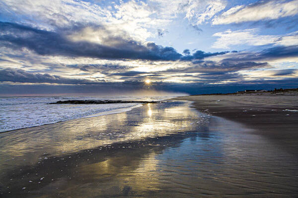 Jetty Poster featuring the photograph Jetty Four Sunset by Robert Seifert