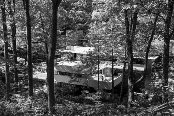 Fallingwater Poster featuring the photograph Kaufmann Residence by Stephen Russell Shilling