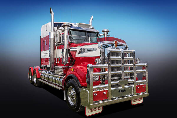 Kenworth Poster featuring the photograph Kenworth by Keith Hawley