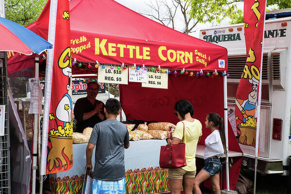 Kettle Corn Poster featuring the photograph Kettle Corn by Tom Cochran