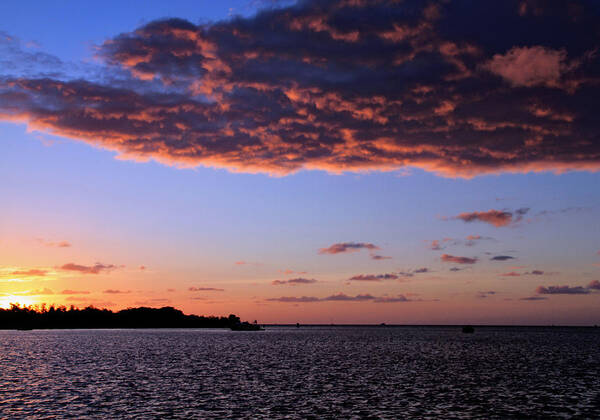 Sunrise Poster featuring the photograph Key West Sunrise 16 by Bob Slitzan