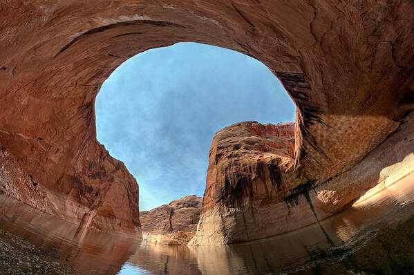 Alcove Poster featuring the photograph Keyhole Cove by David Andersen