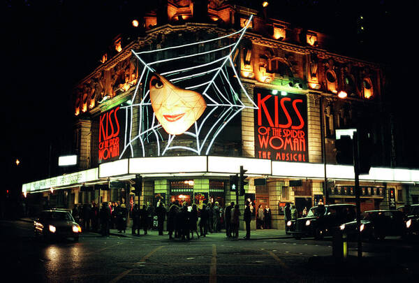 London Poster featuring the photograph Kiss of the Spider Woman by Frank Winters