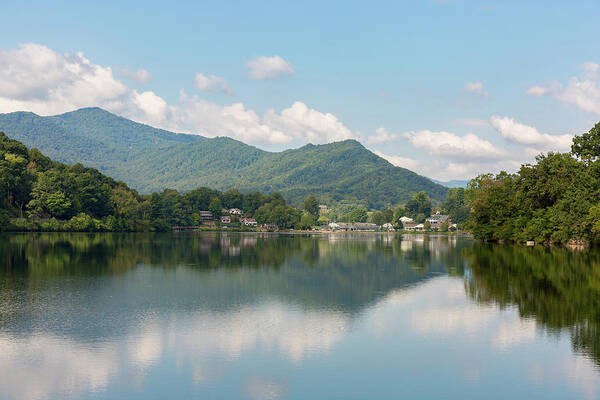 Reflections Poster featuring the photograph Lake Junaluska #1 - September 9 2016 by D K Wall